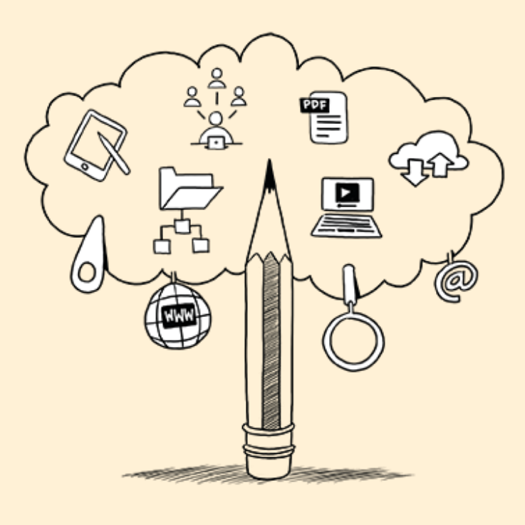 Illustration of a question mark in a thought bubble